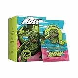 HOLY Energy Focus Booster 10er Probier-Box 'Kiwi Komodo' mit Kiwi Geschmack Pulver | 10 Portionen mit NewCaff & Grüntee Extrakt | Focus Drink | Vegan mit 100% natürlichen Fruchtaromen