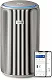 Philips PureProtect 3200 Serie: Intelligenter Luftreiniger, HEPA- und Aktivkohlefilter, CADR 500 m³/h für 130 m², besonders leise und energieeffizient, erfasst 99,97% Allergene (AC3210/12)
