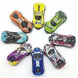 Chedin Stunt 360 ° drehbares spielzeugauto, Springendes Trägheits, Legierung zurückziehen Katapult-Kreativität Mini-Auto-Modelle Spielpreise für Kinder Jungen (8p)