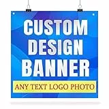 Banner Selbst Gestalten für Den Innen- Und Außenbereich, Banner Personalisiert mit Logo, Text, Foto, Geburtstagsbanner/Schulanfang/Abschlussfeier/Einschulung