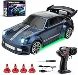 Umikk Mini RC Drift Car Pro, 1:64 Frngesteuert Drift Auto, 4WD Tabletop Drift RC Car, Ferngesteuertes Auto, Hobby-Desktop Geschenk für Erwachsene (Stil 4)
