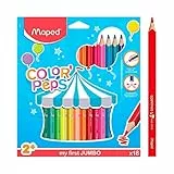 Maped 834012 my first Dreikant-Buntstift COLOR'PEPS JUMBO,18er Etui