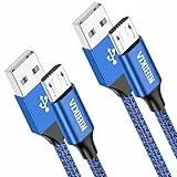 NIBIKIA Micro USB Kabel, [2Stück 0.5M] Nylon geflecht Android Schnellladekabel Micro USB Ladekabel für Samsung Galaxy S7/ S6 / J7/ Note 5,Sony, Huawei, Nexus,Motorola
