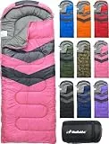 MalloMe Schlafsack Outdoor - Schlafsack Erwachsene und Kinder - Schlafsack Winter, Schlafsäcke, Camping Sleeping Bag, Deckenschlafsack - Winterschlafsack - Leicht, Tragbar, Warm, Deckenschlafsäcke