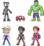 Hasbro Spidey and His Amazing Friends Maskierte Helden Multipack, 10 cm große Action-Figuren, für Kinder ab 3 Jahren F1486