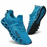 Wonesion Schuhe Herren Laufschuhe Straßenlaufschuhe Herren Sneaker Leichtathletikschuhe Schuhe, Sky blau, EU39