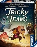 Kosmos 741969 Tricky Teams, Kartenspiel, spannendes Stichspiel mit wechselnden Bündnissen, Marc-Uwe Kling, Jan Cronauer, Florian Biege, für 3-6 Personen ab 10 Jahre, Kurze Runden