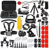 DIKER 70 in 1 Zubehör Set Action Cam, Accessory Kit für GoPro Hero Black 13 12 11 10 9 8 7, AKASO, DJI Osmo Action, Insta360 one, XIAOMI 4K