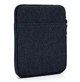 MyGadget Nylon Sleeve Hülle für Tablet bis 6 Zoll [ 17 x 12,5 cm ] - Schutzhülle Tasche für z.B. Kindle Paperwhite [bis 2021] | Kobo Clara HD - Dunkel Blau