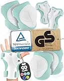 99FLIPS Knieschoner Kinder Inliner Schoner Kinder - Protektoren - Flash - Größe S/M Mint - Knieschützer, Ellenbogenschützer & Handschützer - Schoner Set Schützer Inliner