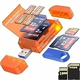 USB Typ C 3.0 3.1 SD&MicroSD 4.0 Kartenleser, High-Speed ​​312 MB/s UHS-II Dual Slot externer Speicheradapter für MicroSD, SDXC, SDHC, kompatibel mit Telefon/Pad 15/16, Mac Pro/Air, Laptop, Tablet
