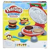 Play-Doh Damen, Burger Party, Knete Für Fantasievolles Und Kreatives Spielen, Mehrfarbig, One Size