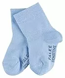 FALKE Unisex Baby Socken Sensitive B So Baumwolle mit Komfortbund 1 Paar, Blau Crystal Blue 6290, 80-92