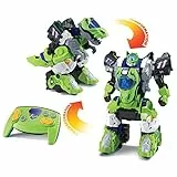 VTech - Switch & Go Dinos, Maxi Dinosaurier mit Geräusch, Ferngesteuerter Furio, der Mega T-Rex Roboter, 2-in-1-Spielzeug, umwandelbar mit 1 klick, Geschenk für Kinder ab 4 Jahren – Inhalt auf