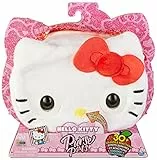 Purse Pets Hello Kitty - interaktive Umhängetasche mit 30+ Geräuschen, Reaktionen, Augenblinzeln und Musik, Kindertasche und Spielzeug in einem, ab 5 Jahren