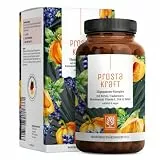 NATURTREU® Sägepalmen Komplex - 120 vegane Kapseln hochdosiert mit Sägepalmenextrakt (301 mg), Brennnessel, Kürbiskern mit Vitamin E, Zink, Selen - 2 Monatsvorrat