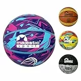 Majestic Sport Basketbälle für Kinder, Jugendliche and Erwachsen größe 5, Basketball Outdoor Indoor, Galaxy
