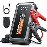 TREKURE 4000A Starthilfe Powerbank für Pkw (Bis Zu 9,0L Benzin Oder 8,5L Diesel) Kompakt Auto Starthilfe Powerbank mit LED Taschenlampe