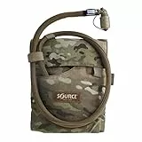 Source Trinksystem Kangaroo 1L Collapsible Canteen with Pouch, Multicam, 1 L/ 32 oz., 4001511501
