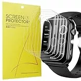 Blueshaweu Schutzfolie Kompatibel mit Baolubao Smartwatch Damen Herren 1,91' R30MAX, HD klar Flexible TPU Displayschutzfolie [6 Stück] Kompatibel für Baolubao R30MAX Smartwatch (Transparenz)