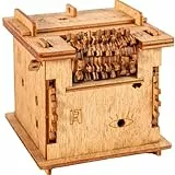 iDventure Cluebox - Schrödingers Katze - Escape Room Spiel - 3D Holzpuzzle - Geldgeschenk Puzzlebox - IQ Puzzle - Rätselbox und Geburtstagsgeschenk - Gadget für männer - Mechanische Geduldsspiele