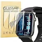 KUSINHOKA 3 Stück Schutzfolie kompatibel mit BANLVS Smartwatch G59 1.83 Zoll, [Anti-Kratzen] Weiche TPU Displayschutzfolie, Vollständige Abdeckung HD Klar Anti-Fingerprint Folie für BANLVS G59