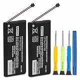 2PCS HAC-006 Akku für Nintendo Switch Joy-Con HAC-015 HAC-016 Controller Wiederaufladbare Interne Li-Ion Akku Ersatz mit Reparaturwerkzeug Kits