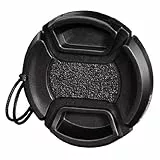 Hama Objektivdeckel für 40.5 mm Objektiv, Sicherungskordel, Smart Snap, Schwarz
