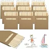 Svalor 120 Buntstifte Kinder Set, 10 Packungen Mini Buntstifte mit je 12 Holzstifte, Farbstifte Kinder Kleine für Kinder Kunst Zeichnung, Skizzieren und Färbung