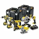 Dewalt DCK699M3T 6Tlg. Akku-Kombi-Set 3x 4,0Ah 18V