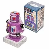 Puckator Spardose Roboter lila