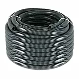REV ISO-Rohr für Elektroinstallation, Kabelrohr EN25, flexibel 25m 750N/5cm, -5°C bis +60°C, grau