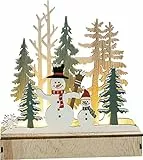 HGD CD51-1110 Dekoration, Holz, farbig, groß