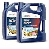 EUROLUB 2X Motoröl 5W-30 Wiv Eco Benzin Diesel Benzinmotor Dieselmotor Motor Motoren Öl Engine Oil 5L