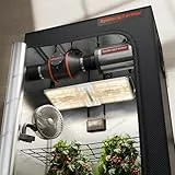 Spider Farmer SF2000 Growzelt Komplett Set LED Pflanzenlampe Vollspektrum Grow Lampe Samsung LM301H EVO LEDs GrowZelt Kit Komplettes 60x120x180cm Hydroponics 1680D Grow Tent Homebox Zuchtzelt