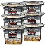 APPENZELLER KÄSE-FONDUE mini 6x 150g Fondue-Snack fertig-Fondue Fertiggericht für die Mikrowelle Fonduemischung aus schweizer Käse cremig fein-herb zart-schmelzend