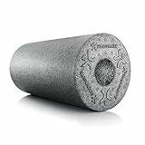 BODYMATE Faszienrolle Standard Mittel-Hart mit Gratis E-Book - Carbon-Grey 30x15cm