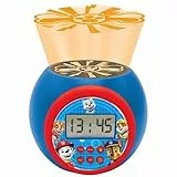 Lexibook Despertador con proyector de La Patrulla Canina, función repetición de la alarma, luz de noche con temporizador, Pantalla digital RL977PA, color azul , color/modelo surtido
