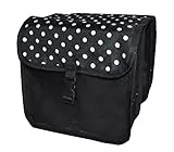 Beluko FAHRRADTASCHE Kinder Satteltasche Gepäckträgetasche Doppel 2 x 5l (5. Mini - Polka Dots)