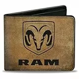 Buckle-Down Herren Geldbörse, Mehrfarbig, 4.0' x 3.5'