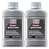 2x LIQUI MOLY 1529 Politur Chrom-Glanz-Creme Auto Motorrad Fahrrad 250ml