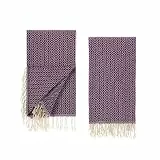 Tuiste Saunatuch Violett 2er Pack, Saunakilt Damen und Herren, Strandtuch, Saunahandtuch, Picknickdecke, Hamamtuch%100 Baumwolle, Strandtücher, Strandhandtuch XXL, Badehandtuch 100x180