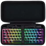 co2CREA Harte 60% Tastatur reiseschutzhülle Etui Tasche für Razer Huntsman Mini Kompakte 60% / Snpurdiri 60% / Newmen GM610 / MageGee 60% Gaming Tastatur