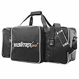 Walimex Pro Studiotasche XL – Schwarz – 750 x 300 x 330 mm – Fototasche für Studioblitz, Reflektoren, Stative und anderes Studiozubehör – Foto Equipment Kamerazubehör