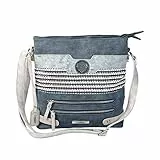 Rieker Damen Handtasche H1346 Handtasche, Blau (Baltik/Navy-ice), 280x60x280 cm (B x H x T)