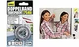 UHU Montage-Klebeband TRANSPARENT, doppelseitig, bis 75 kg VE = 1