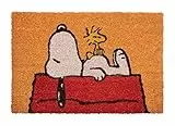 Grupo Erik Kokosmatte Fußmatte Peanuts Snoopy Schmutzfangmatte 40x60 cm - Peanuts Snoopy Geschenke Merch
