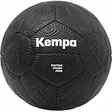 Kempa Spectrum Synergy Primo Black&White Handball Trainings- und Spielball mit einzigartiger 30-Panel-Konstruktion - für Jede Altersklasse geeignet - schwarz - Größe 2