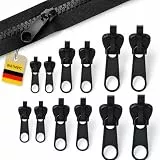 WATMVIC Reißverschlus Zipper,12 Stück Reisverschlus Reparatur Set,Abnehmbare Reißverschlus Zipper Pull Fixer Reißverschluss Reparatur Set für Universal Reißverschluss,Kleidung,Bettzug, Gepäck.