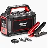 GOOLOO GT Truck Plus Starthilfe Powerbank – 8000A 12V/24V 64000mAh Tragbare Starter Powerbank mit PD65W Schnellladung, Booster Auto Starthilfe für PKW, LKW, Wohnmobile, Yachten (Alle Benzin & Diesel)
